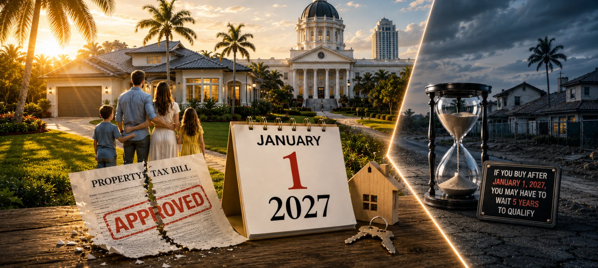 Florida Property Tax Cut Approved: The 2026 Buyer Deadline